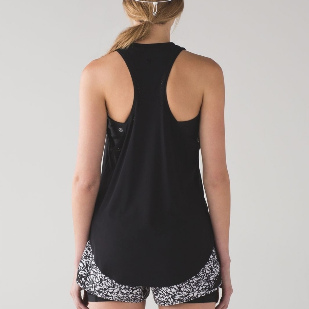 Lululemon racerback tank, Size 6, Blue